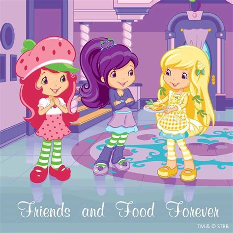 Strawberry Shortcake Friends And Food Forever Strawberry Shortcake