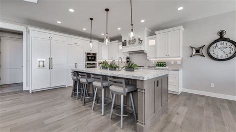 Check spelling or type a new query. White shaker cabinets, gray wall with white accents | Kitchen design, Grey kitchen walls white ...