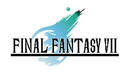 Pixilart Final Fantasy Vii Logo By Humblemememaker