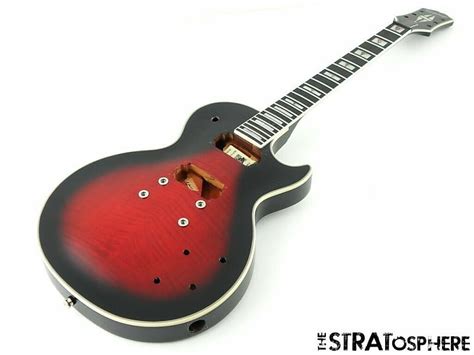 2022 Epiphone Les Paul Prophecy Body Neck Guitar Red Reverb Uk