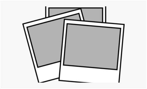 Photography Clipart Instant Camera Black And White Photograph Clipart