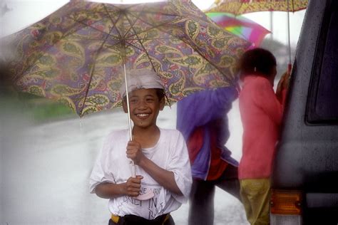 William Sayler Boy With Umbrella