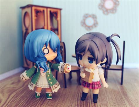 Wallpaper Biru Mainan Arca Anime Boneka Gadis Wallpaper Komputer Action Figure