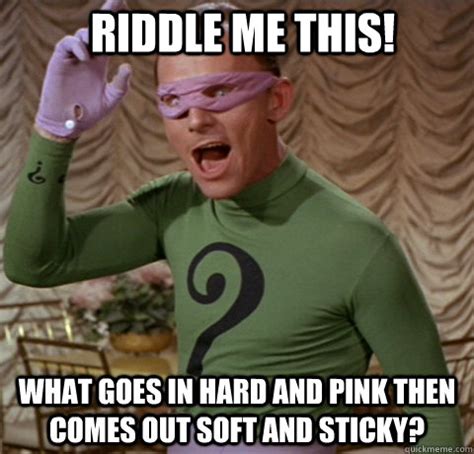 Read our huge collection of funny riddles for kids! Riddler memes | quickmeme