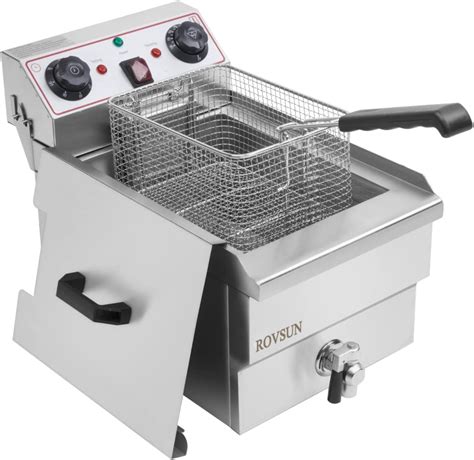 Rovsun 125qt118l Electric Deep Fryer Wfrying Basket