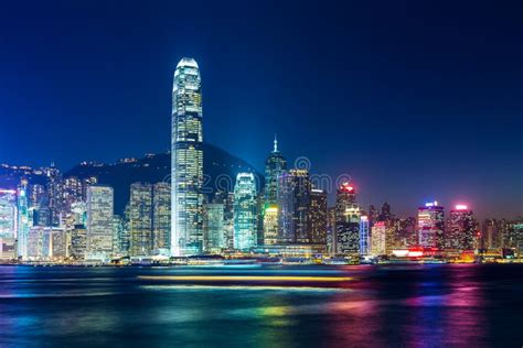 Hong Kong Skyline Stock Photo Image Of Boat Metropolis 38419888