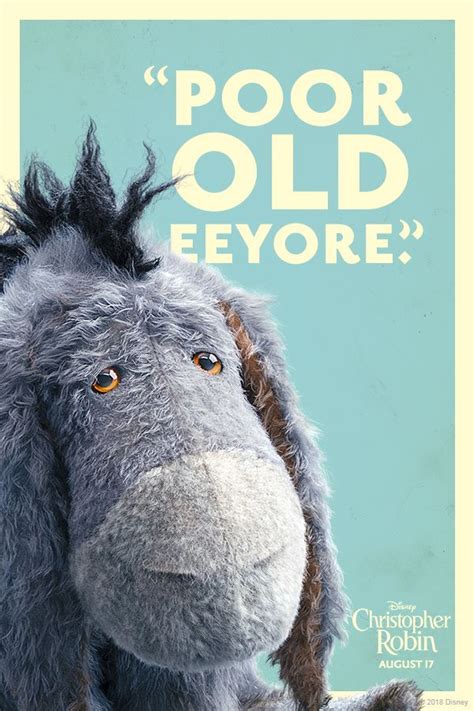Eeyore Is An Old Grey Donkey With A Downhearted—but Loveable—mood