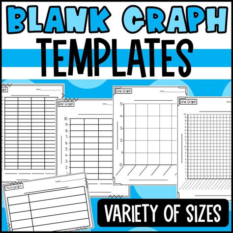 Blank Graph Templates For Primary Bar Graphs Line Graphs And