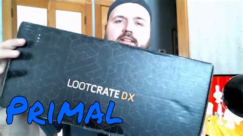 Loot Crate Dx Primal March Unboxing Youtube