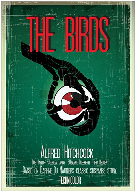 movie posters alfred hitchcock on behance