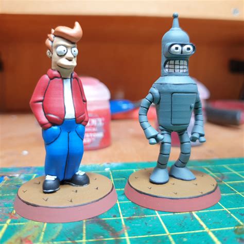 3d Print Of Philip J Fry From Futurama By Pancake86