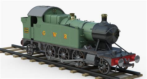 Great Steam Locomotive 3d Model Turbosquid 1313277