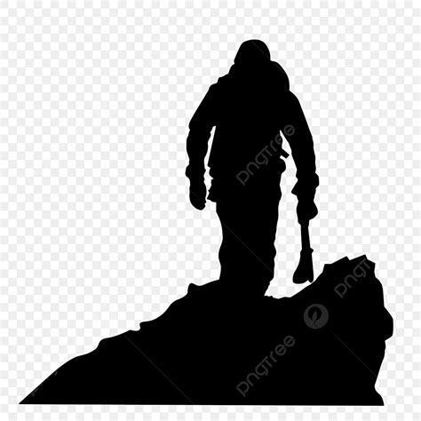 Hiking Silhouettes Png Vector Psd And Clipart With Transparent