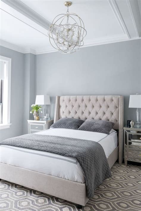 So we know you want to get a good night's sleep but maybe you also need to make your master bedroom look larger remember the earlier photo of my master bedroom painted behr light french gray? 40 Gray Bedroom Ideas - Decoholic
