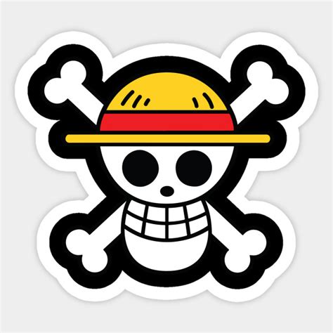 One Piece Flag Logo Onepiece Flag Cutest Logo Straw Hat