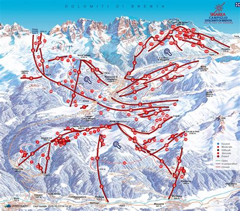 SKI IT Interactive Skimap Skiarea Campiglio Dolomiti Di Brenta