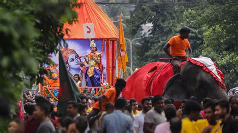 Janmashtami Celebrated With Religious Fervor In Gaibandha Bangladesh Post