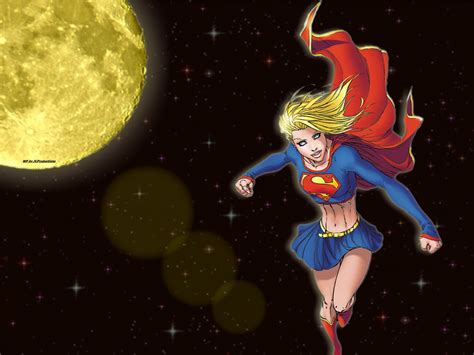 Supergirl Dc Comics Wallpaper 27009563 Fanpop