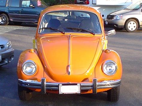 Brilliant Orange 1973 Volkswagen Beetle Paint Cross Reference Volkswagen Beetle Volkswagen