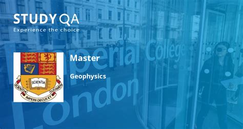 Studyqa — Master Geophysics — Imperial College London