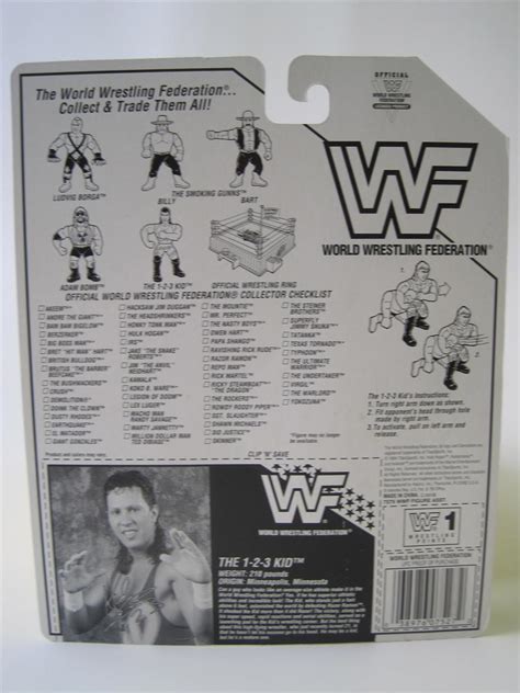 1994 Hasbro Wwf Superstars 1 2 3 Kid