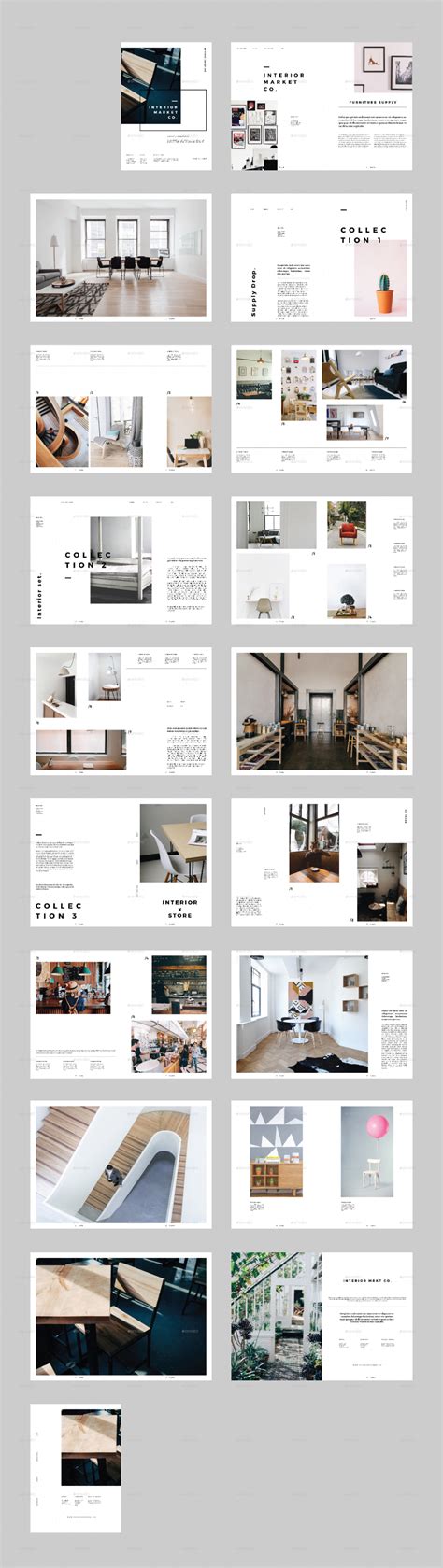 Furniture Product Catalog Preview - GraphicRiver in 2020 | Catalog ...
