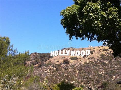 Hollywood Zeichen La Redaktionelles Stockfoto Bild Von Angeles 126231843