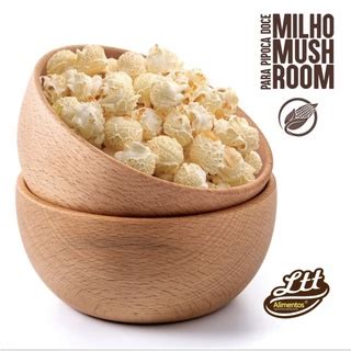 Milho Pipoca Mushroom Especial Gourmet Doce Ltt Alimentos Shopee Brasil