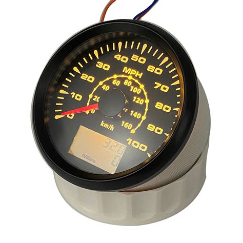 85mm Waterproof Gps Speedometer Odometer 100mph 160kmh For Motorcycle