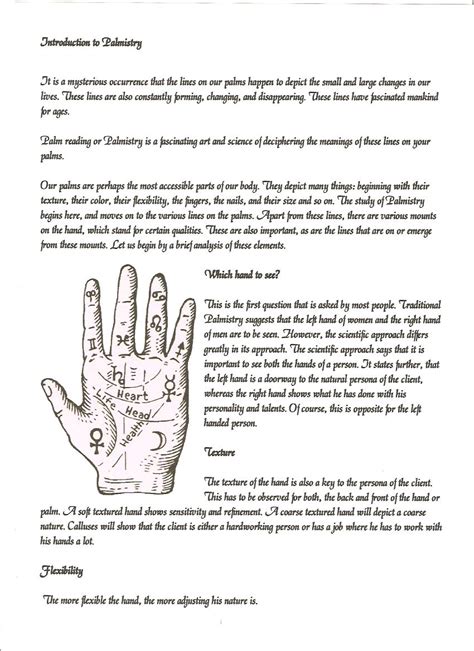 Palm Reading Goth Witchwebspace Palmistry Palm Reading Book