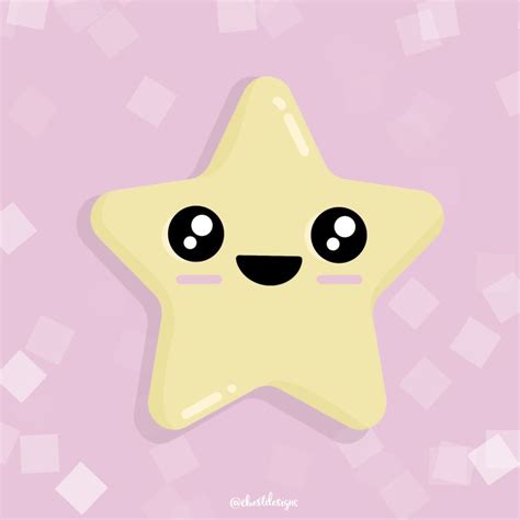 Kawaii Star Character By Cbestdesigns
