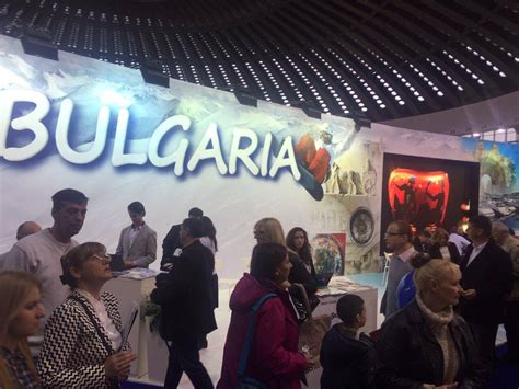 Bulgaria With Information Stand At The International Tourism Fair