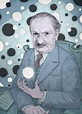 Martin Heidegger - Barry Bruner Illustration