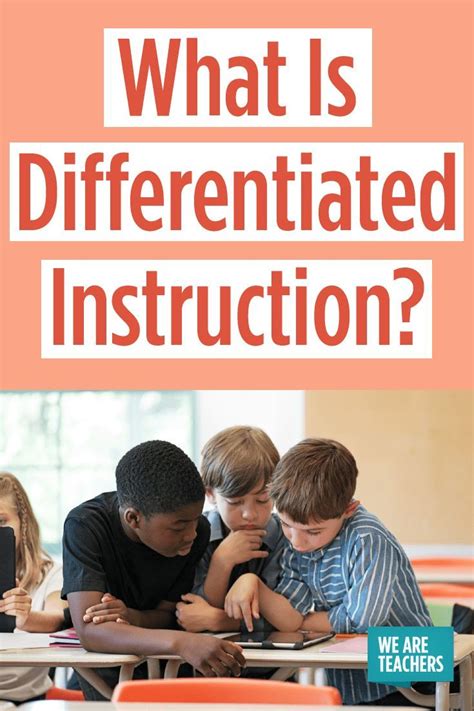 What Is Differentiated Instruction In 2020 Differentiated