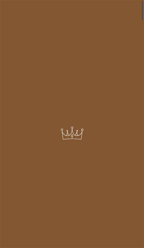 A Brown Wall With A Crown On It S Side And The Words I Love You