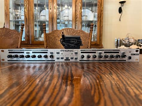 Phonic Pcl3200 Rack Mount Dual Channel Compressor And Limiter With Gate