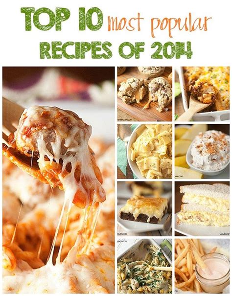 Top 10 Most Popular Recipes Of 2014 Recipes Most Popular Recipes