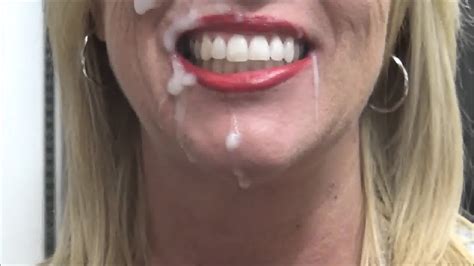 Jenny Jizz Swallows A Mouthfull