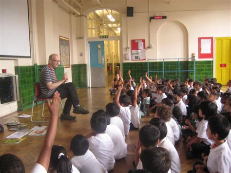 Andrew Weale The Author Visits Early Years Osmani Primary School
