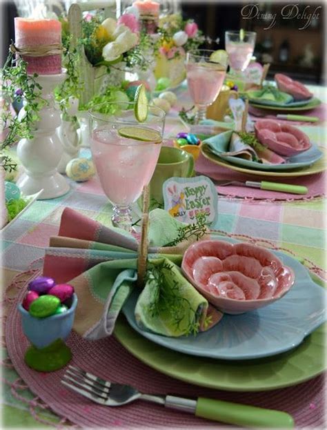 Amazing Bright And Colorful Easter Table Decoration Ideas 20 Brunch