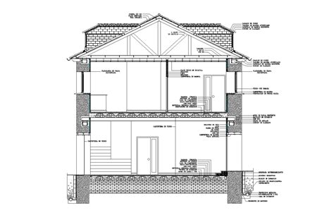 The House Plan With The Detailing Dwg File Cadbull Vrogue