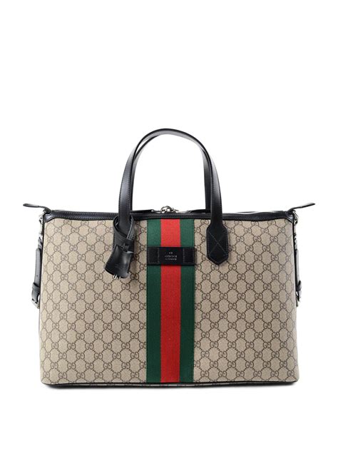 Gucci Gg Supreme Canvas Duffle Bag Luggage And Travel Bags