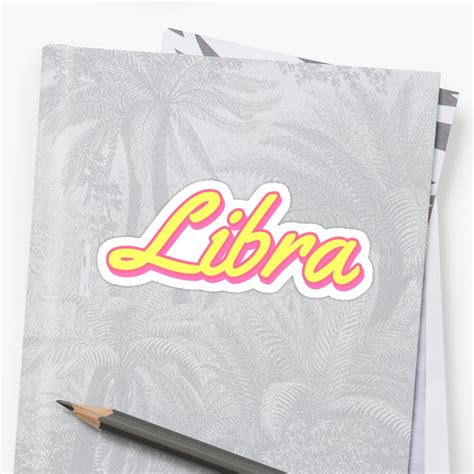 Libra Astrology Zodiac Signs Stickers By Gabyiscool Aries Astrology