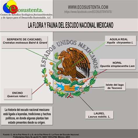 Mapa De Mexico Con La Bandera De Mexico Y El Escudo De Mexico Para