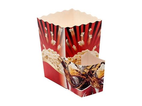 Printed Paper Popcorn Box For Packaging At Rs 15piece In Greater