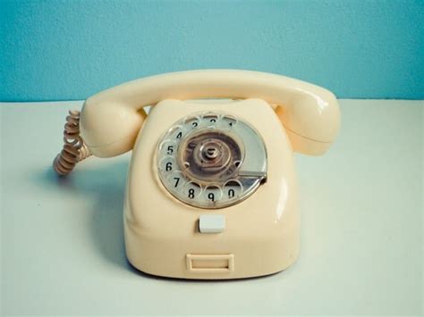 Items Similar To Vintage Dial Rotary Phone Pearl White 60s On Etsy
