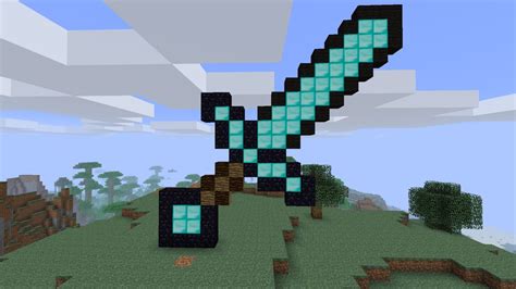 Minecraft Pixel Art Scenery
