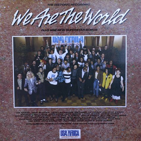 We Are The World Gatefold Sleeve De Michael Jackson Lindsey