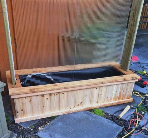 Diy Outdoor Water Wall Privacy Screen Interior Frugalista