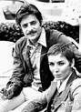 Portrait of Giancarlo Giannini with his wife Livia Giampalmo, Stock ...
